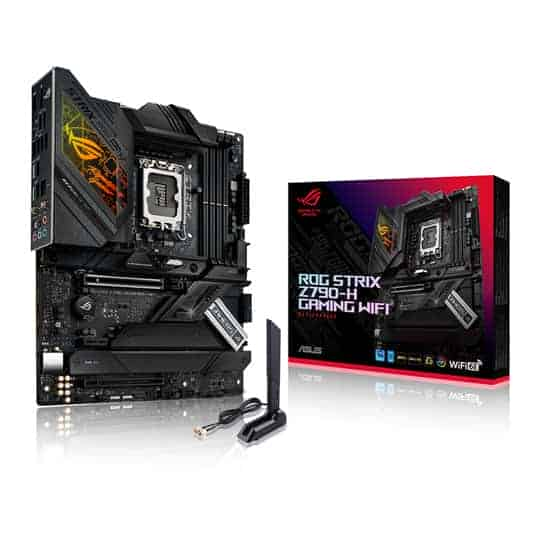 ASUS ROG STRIX Z790-H GAMING WIFI DDR5 PCIe 5.0 ATX Refurbished Motherboard